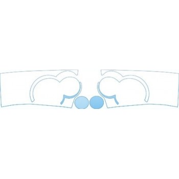 2009 LAND ROVER RANGE ROVER SPORT HST LIMITED EDITION Headlights Fog Lights Kit - PRECUT PPF CLEAR BRA WRAP