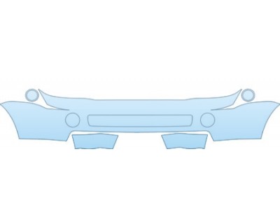 PAINT PROTECTION KIT - 2009 LAND ROVER RANGE ROVER SPORT HST LIMITED EDITION BUMPER KIT - PRECUT PPF CLEAR BRA WRAP