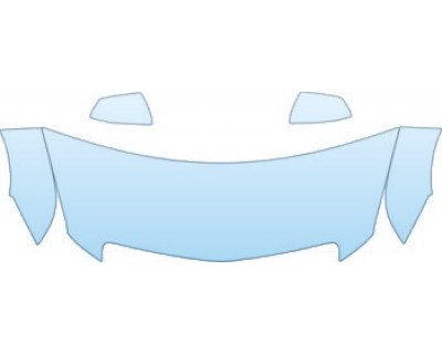 PAINT PROTECTION KIT - 2013 CADILLAC ATS SEDAN 2.0L TURBO PREMIUM HOOD FENDER MIRRORS KIT - PRECUT PPF CLEAR BRA WRAP