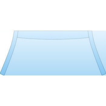 PAINT PROTECTION KIT - 2013 CADILLAC ATS SEDAN 2.0L TURBO PREMIUM ROOF A-PILLARS KIT - PRECUT PPF CLEAR BRA WRAP