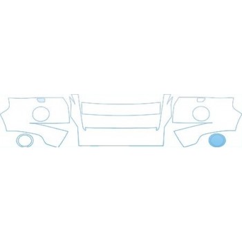PAINT PROTECTION KIT - 2010 LAND ROVER LR2 SE  BUMPER KIT - PRECUT PPF CLEAR BRA WRAP