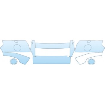 PAINT PROTECTION KIT - 2010 LAND ROVER LR2 HSE  BUMPER KIT - PRECUT PPF CLEAR BRA WRAP