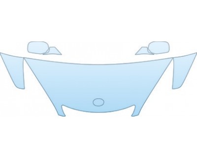 2005 LEXUS ES BASE  Hood Fender Mirror Kit - PRECUT PPF CLEAR BRA WRAP