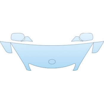 2005 LEXUS ES BASE  Hood Fender Mirror Kit - PRECUT PPF CLEAR BRA WRAP