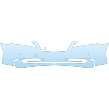 PAINT PROTECTION KIT - 2009 LEXUS ES 350 BUMPER WITH SENSORS KIT - PRECUT PPF CLEAR BRA WRAP