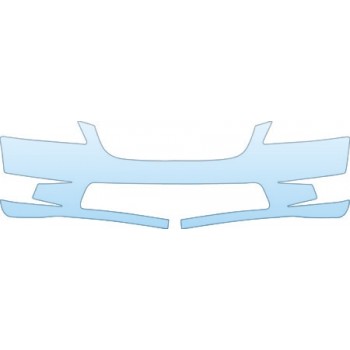 PAINT PROTECTION KIT - 2005 LEXUS IS 470 BUMPER KIT - PRECUT PPF CLEAR BRA WRAP