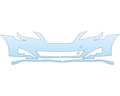PAINT PROTECTION KIT - 2006 LEXUS IS BASE BUMPER KIT - PRECUT PPF CLEAR BRA WRAP