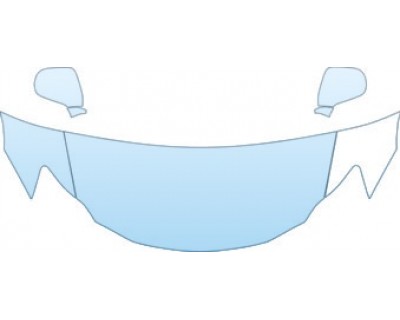 2006 LEXUS IS BASE  Hood Fender Mirror Kit - PRECUT PPF CLEAR BRA WRAP