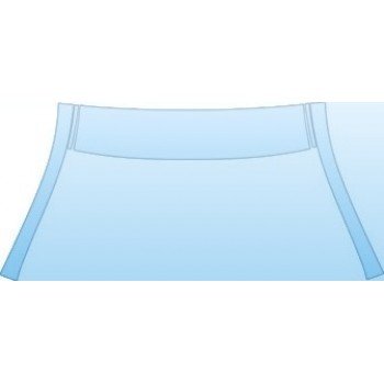 PAINT PROTECTION KIT - 2006 LEXUS IS BASE ROOF A-PILLAR KIT - PRECUT PPF CLEAR BRA WRAP
