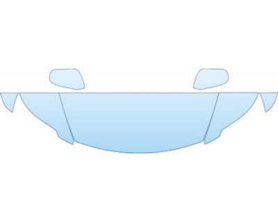 2007 LEXUS LS 460 BASE Hood Fender Mirror Kit - PRECUT PPF CLEAR BRA WRAP