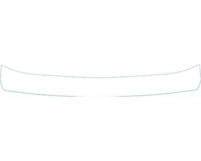 PAINT PROTECTION KIT - 2012 LEXUS LS 460 L BASE REAR BUMPER DECK KIT - PRECUT PPF CLEAR BRA WRAP