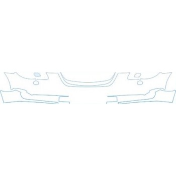 PAINT PROTECTION KIT - 2004 LEXUS SC BUMPER KIT - PRECUT PPF CLEAR BRA WRAP