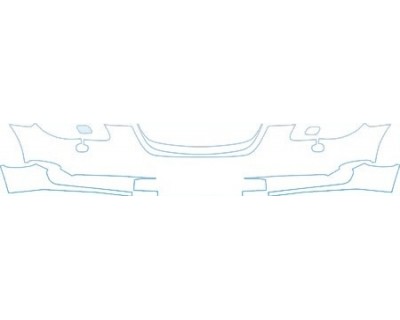 PAINT PROTECTION KIT - 2004 LEXUS SC BUMPER KIT - PRECUT PPF CLEAR BRA WRAP