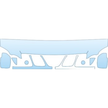 PAINT PROTECTION KIT - 2002 LEXUS LX HOOD FENDER MIRROR AND GRILLE KIT - PRECUT PPF CLEAR BRA WRAP