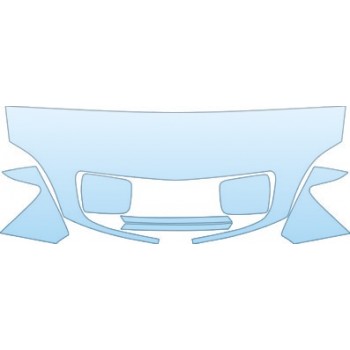PAINT PROTECTION KIT - 2001 LEXUS RX HOOD FENDER MIRROR AND GRILLE KIT WO RELIEF - PRECUT PPF CLEAR BRA WRAP