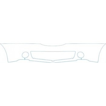 PAINT PROTECTION KIT - 2006 LINCOLN LS V8-ULTIMATE BUMPER KIT - PRECUT PPF CLEAR BRA WRAP