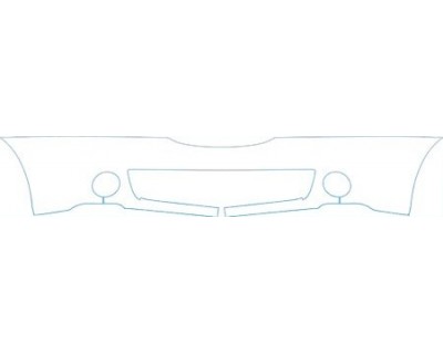 PAINT PROTECTION KIT - 2006 LINCOLN LS V8-ULTIMATE BUMPER KIT - PRECUT PPF CLEAR BRA WRAP