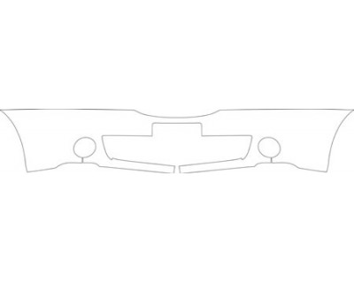 2007 LINCOLN LS V6-LUXURY  Bumper (with Plate Cut Out) Kit