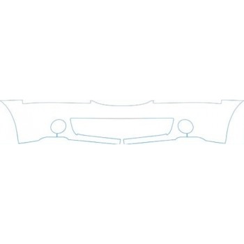 2008 LINCOLN LS V6-APPEARANCE PACKAGE  Bumper (with Chrome Trim Cut Out) Kit