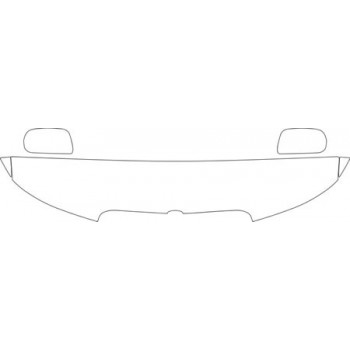 1998 LINCOLN TOWN CAR  HOOD FENDER AND MIRROR KIT