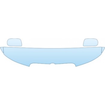 PAINT PROTECTION KIT - 2002 LINCOLN TOWN CAR HOOD FENDER AND MIRROR KIT - PRECUT PPF CLEAR BRA WRAP