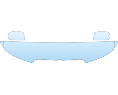 PAINT PROTECTION KIT - 2002 LINCOLN TOWN CAR HOOD FENDER AND MIRROR KIT - PRECUT PPF CLEAR BRA WRAP
