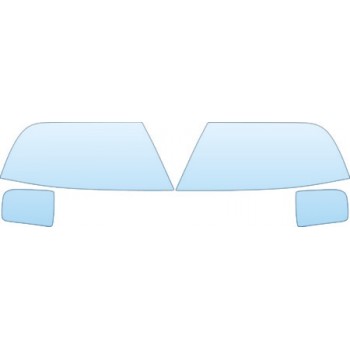 2006 LINCOLN NAVIGATOR V8-ULTIMATE  Headlights Fog Lights Kit - PRECUT PPF CLEAR BRA WRAP