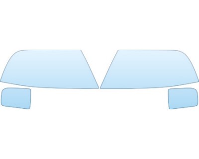 2006 LINCOLN NAVIGATOR V8-ULTIMATE  Headlights Fog Lights Kit - PRECUT PPF CLEAR BRA WRAP