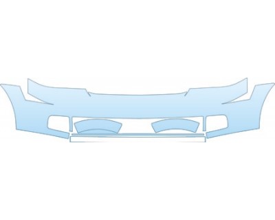 PAINT PROTECTION KIT - 2006 LINCOLN NAVIGATOR V8-ULTIMATE UPPER BUMPER KIT - PRECUT PPF CLEAR BRA WRAP