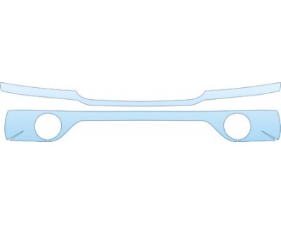 PAINT PROTECTION KIT - 2000 LINCOLN NAVIGATOR BUMPER KIT - PRECUT PPF CLEAR BRA WRAP