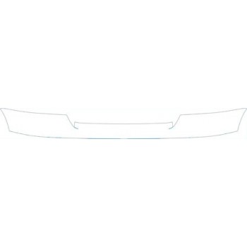 PAINT PROTECTION KIT - 2004 LINCOLN MARK LT UPPER BUMPER KIT - PRECUT PPF CLEAR BRA WRAP