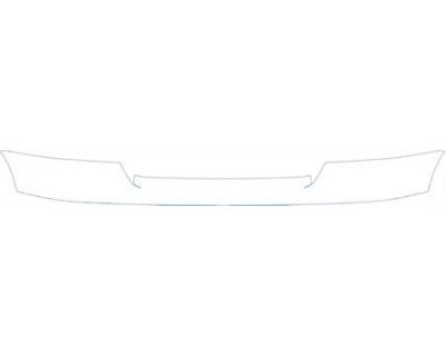 PAINT PROTECTION KIT - 2004 LINCOLN MARK LT UPPER BUMPER KIT - PRECUT PPF CLEAR BRA WRAP