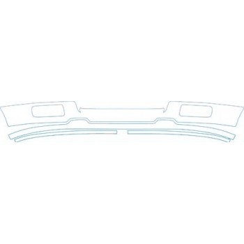 PAINT PROTECTION KIT - 2005 LINCOLN MARK LT ULIMATE LOWER BUMPER KIT - PRECUT PPF CLEAR BRA WRAP