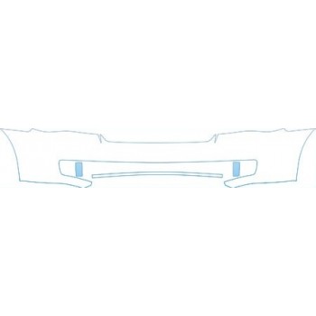 PAINT PROTECTION KIT - 2006 LINCOLN ZEPHYR SIGNATURE L BUMPER KIT - PRECUT PPF CLEAR BRA WRAP