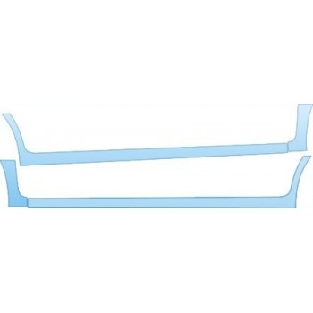 PAINT PROTECTION KIT - 2006 LINCOLN ZEPHYR SIGNATURE L ROCKERS KIT - PRECUT PPF CLEAR BRA WRAP