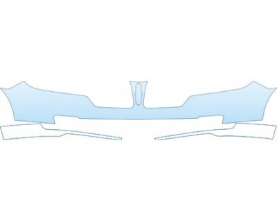 PAINT PROTECTION KIT - 2012 LINCOLN MKZ FWD  BUMPER KIT - PRECUT PPF CLEAR BRA WRAP
