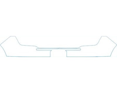 PAINT PROTECTION KIT - 2009 LINCOLN MKX V8-ULTIMATE BUMPER (WITH PLATE CUT OUT) KIT - PRECUT PPF CLEAR BRA WRAP