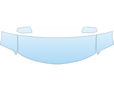 2009 LINCOLN MKX V8-ULTIMATE  Hood Fender Mirror Kit - PRECUT PPF CLEAR BRA WRAP
