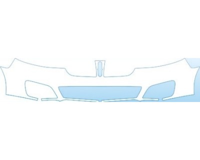 PAINT PROTECTION KIT - 2012 LINCOLN MKS 450H  BUMPER KIT - PRECUT PPF CLEAR BRA WRAP