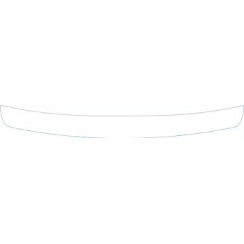 PAINT PROTECTION KIT - 2011 MASERATI GRAN TURISMO S  REAR BUMPER DECK KIT - PRECUT PPF CLEAR BRA WRAP