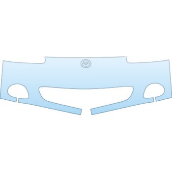 PAINT PROTECTION KIT - 2005 MAZDA MX-5 MIATA BASE MODEL SHORT MIATA BUMPER - PRECUT PPF CLEAR BRA WRAP