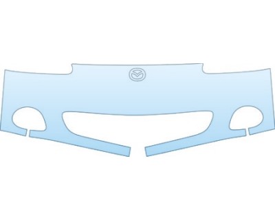 PAINT PROTECTION KIT - 2005 MAZDA MX-5 MIATA BASE MODEL SHORT MIATA BUMPER - PRECUT PPF CLEAR BRA WRAP