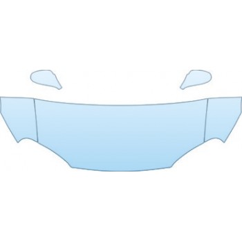 2005 MAZDA MX-5 MIATA TURBO  Hood Fender Mirror Kit - PRECUT PPF CLEAR BRA WRAP