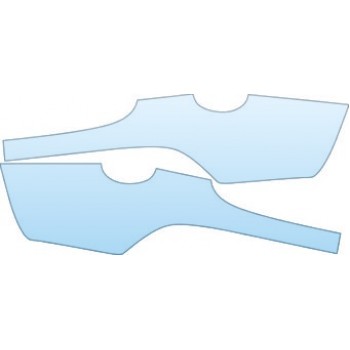 PAINT PROTECTION KIT - 2007 MAZDA MX-5 MIATA SPORT LOWER BUMPER KIT - PRECUT PPF CLEAR BRA WRAP