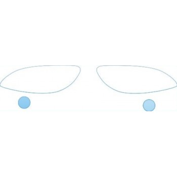 PAINT PROTECTION KIT - 2010 MAZDA MX-5 MIATA SPORT  HEADLIGHTS FOG LIGHTS KIT - PRECUT PPF CLEAR BRA WRAP