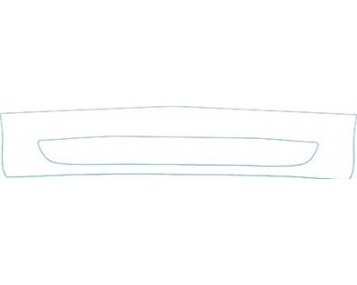 PAINT PROTECTION KIT - 2003 MAZDA PROTEGE BUMPER - PRECUT PPF CLEAR BRA WRAP
