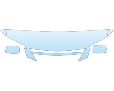 PAINT PROTECTION KIT - 2003 MAZDA PROTEGE HOOD - FENDER - MIRROR KIT - PRECUT PPF CLEAR BRA WRAP