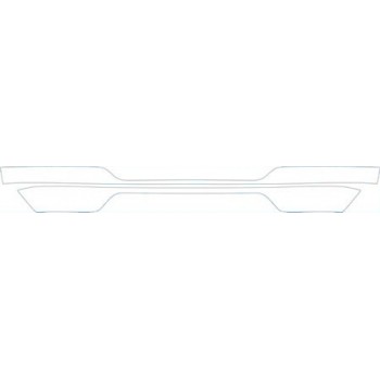 PAINT PROTECTION KIT - 2001 MAZDA B SERIES PICKUP BUMPER KIT - PRECUT PPF CLEAR BRA WRAP