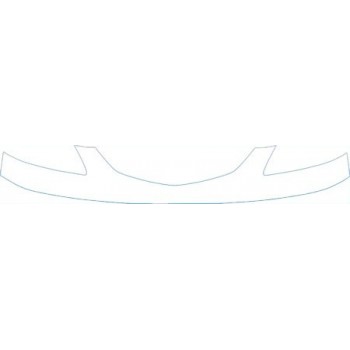 PAINT PROTECTION KIT - 2001 MAZDA MPV UPPER BUMPER - PRECUT PPF CLEAR BRA WRAP