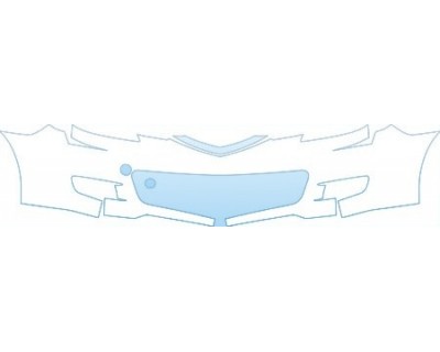 PAINT PROTECTION KIT - 2008 MAZDA MAZDA3 5-DOOR S BUMPER KIT - PRECUT PPF CLEAR BRA WRAP